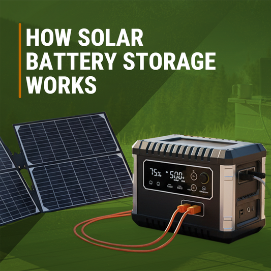 How Solar Battery Storage Works
